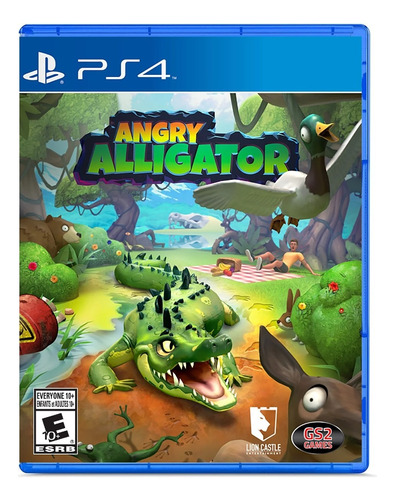 Angry Alligator - Ps4 Nuevo Y Sellado