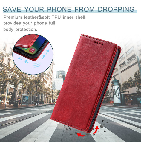 Funda Tipo Cartera Para Teléfono Redmi 13c 12 10 10c 9 11a