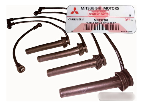 Cables De Bujias Mitsubishi L300 Inyec 2.0 00-07 Con Garanti