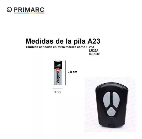 Energizer - Blister pila a23 pip-1 12v / mando cochera