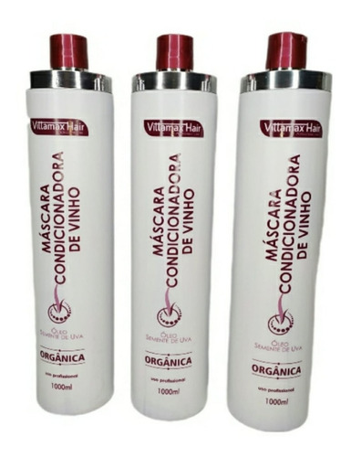 3 Litros De Escova Progressiva Matizadora De Vinho