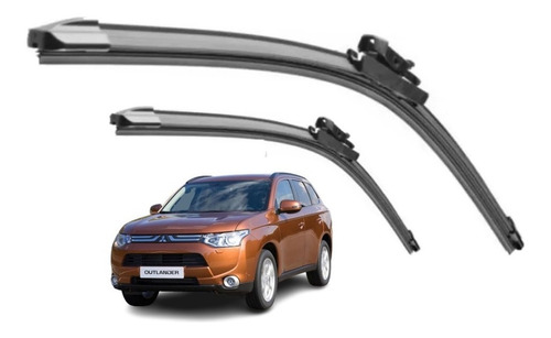 Plumas Limpiaparabrisas Mitsubishi Outlander 2007 Al 2012