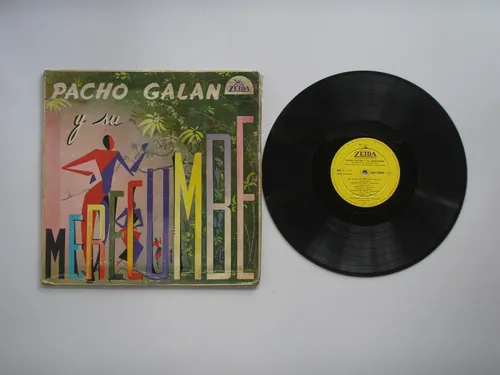 Pacho Galan Orquesta Y Su Merecumbe Lp Vinilo Colombia 1958 (Usado)