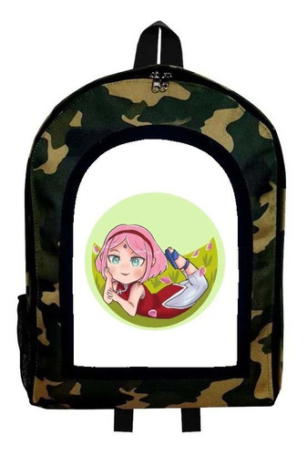 Mochila Camuflada Sakura Haruno Modelo 5