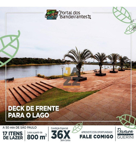 Imagem 18 de 27 de Terreno À Venda, 1500 M² Por R$ 990.000,00 - Portal Dos Bandeirantes - Ii - Porto Feliz/sp - Te3593