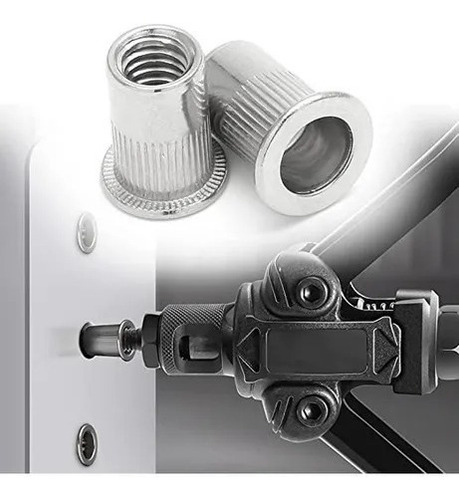 M6 Tuercas De Remachable De Acero Inoxidable 50 Unidades