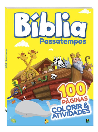 Colorir & Atividades: Bíblia - Passatempos, de © Todolivro Ltda.. Editora Todolivro Distribuidora Ltda., capa mole em português, 2020