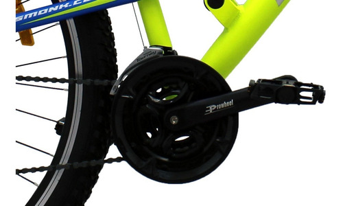Bicicleta De Aluminio Doble Suspensión Monk Flashingbike
