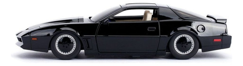 Kitt Knight Rider El Auto Increíble Jada Escala 1:24 Con Luz Negro