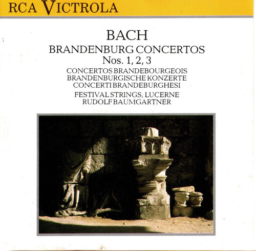 O Bach Brandenburg Concertos 1, 2, 3, Rudolph Ricewithduck