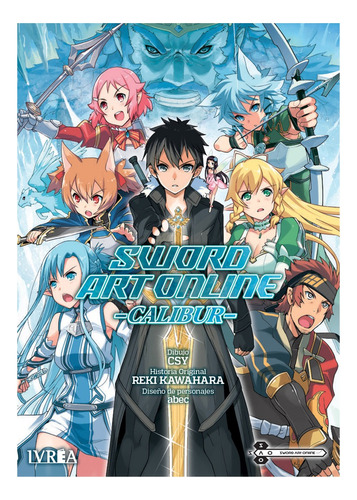 Manga Sword Art Online Calibur Editorial Ivrea Dgl Games