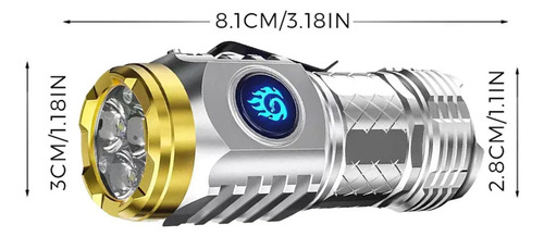 Linterna Led De Bolsillo Linterna Para Acampar Linterna De B