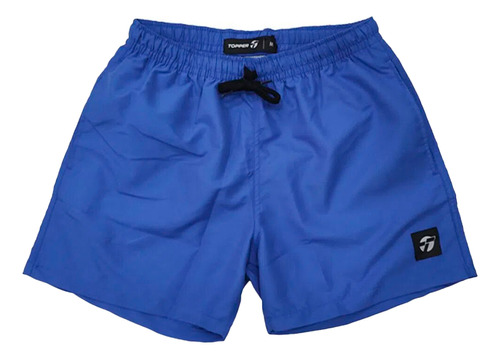 Short De Baño Hombre Topper Slim Azul Jj Deportes