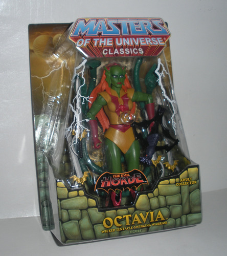 He Man Figura Octavia Classics En Blister Con Su Caja !!