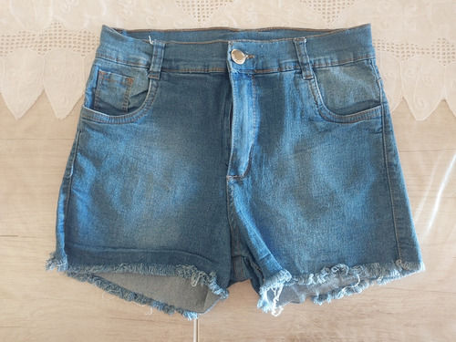 Short Elastizado Tiro Alto Talle 44 