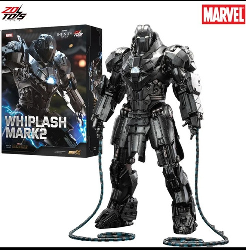 Ironman Whiplash Mark 2 Figura 1/10 Marvel Infinity Saga