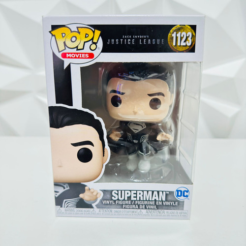 Funko Pop! Dc Superman 1123 Justice League Black