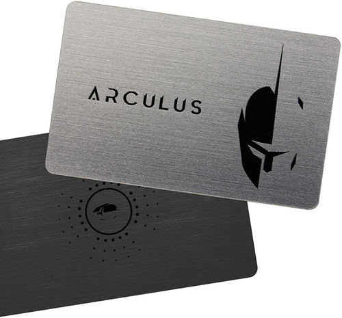 Imagen 3 de 6 de Arculus - La Mejor Billetera De Criptomonedas Nfc Metálica