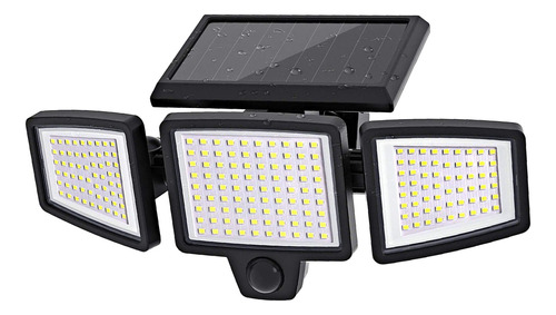 Luz Solar Exterior De 210 Led Con Sensor De Movimiento, Luz