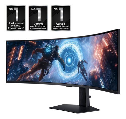 Monitor Curvo Samsung Odyssey G9 De 49 Pulgadas, 144hz, Pant