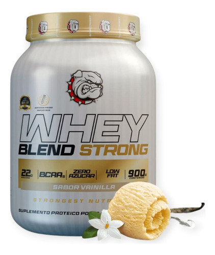 Proteina Whey Blend 900g Vainilla - Strongest