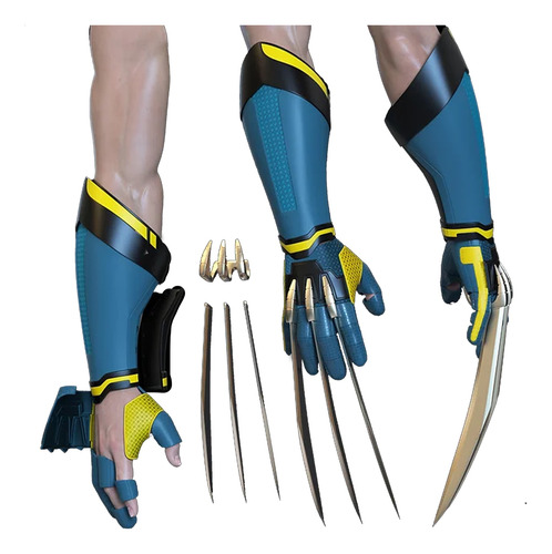Cosplay Guantelete De Deadpool Y Wolverine 2024 X-man Marvel