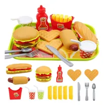 Comprar Juguete De Frutas Verduras Reposteria Chatarra Con Pega Pega