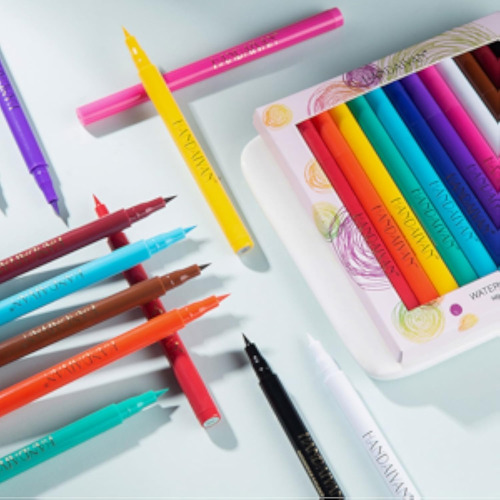 Set De Delineador Líquido Mate De 12 Colores, Regalo De Maqu