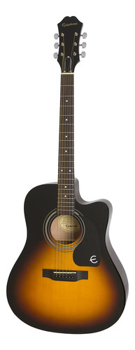 Epi Songmaker Deluxe Ft-100 Ce - Guitarra Acústica, Vintag.