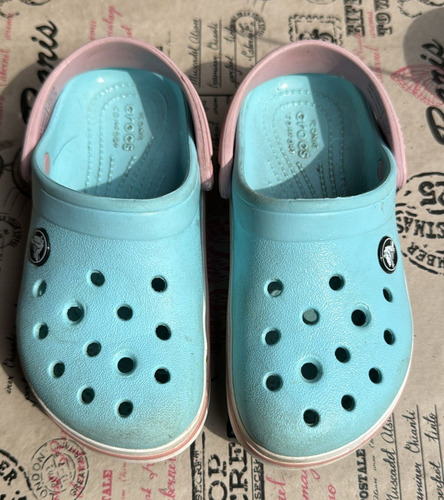 Crocs Turquesa Niño - Niña Importadas 