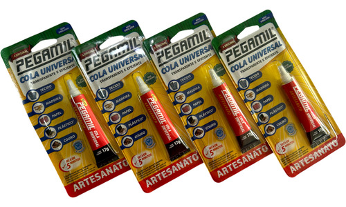 Cola Universal Pegamil Cola Universal De 17g Transparente Id