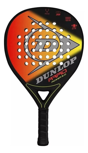 Paleta Dunlop Padel Nucleo Eva Carbono Paddle Importada