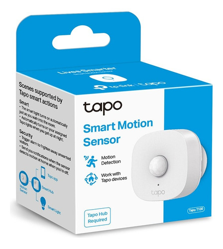 Sensor De Movimiento Smart Tp-link Tapo T100 120 Grados Orig