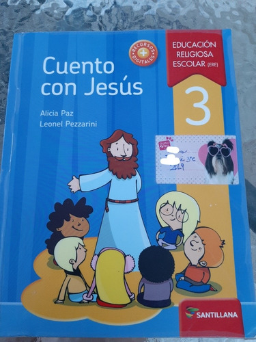 Libro Cuento Con Jesús 3 Santilana Poco Uso San Martin Urqui