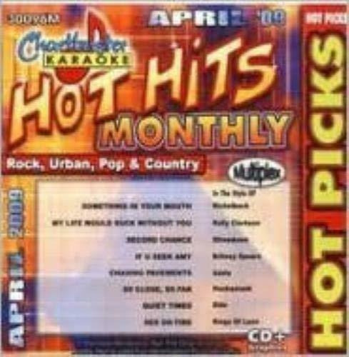 Cd Karaoke Hot Hits Hot Picks - April 2009 - Artistas Vario