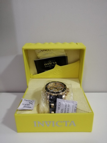 Relógio Invicta Pro Diver 17566 48mm Preto/dourado + Brinde