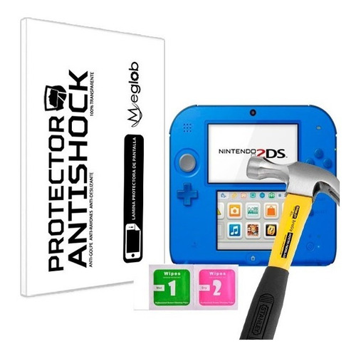 Lamina Protector Pantalla Antigolpe Anti-shock Nintendo 2ds