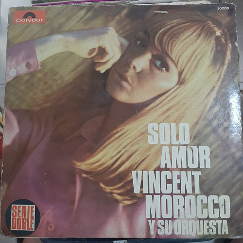 Vinilo Vincent Morocco Su Orquesta Solo Amor Album Cl2