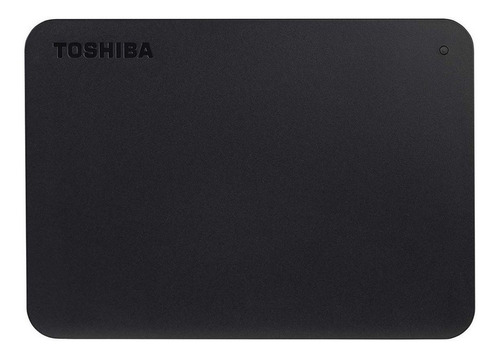 Imagen 1 de 5 de Disco duro externo Toshiba Canvio Basics HDTB120XK3CA 2TB negro