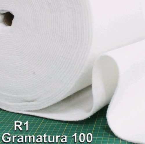 Imagem 3 de 3 de Manta Acrilica R1 Gr 100 Poly Colante 50 X 150cm