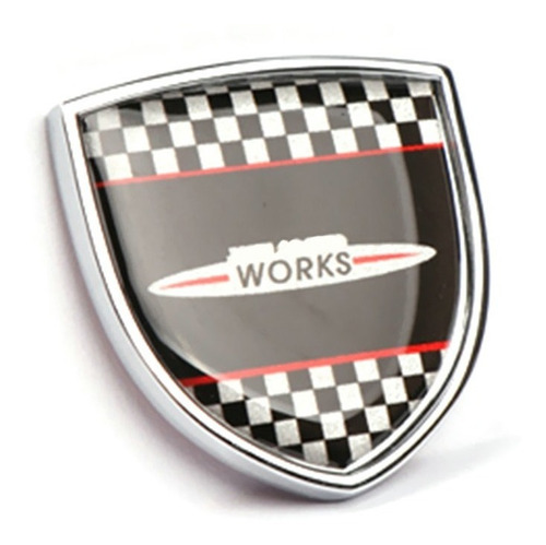 Emblema Metálico Para Puerta Mini Cooper Jcw