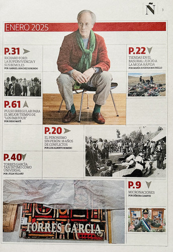Revista Ñ Cultura Clarin N° 1100 Enero 2025