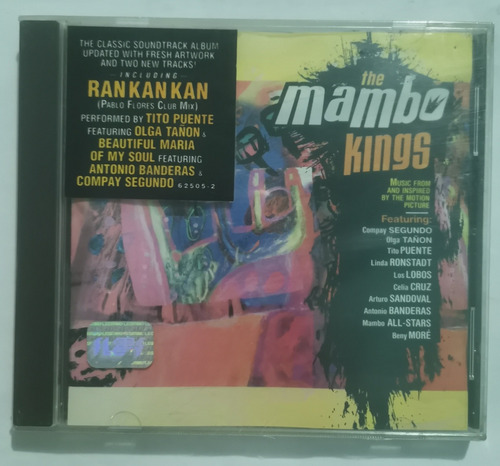 The Mambo Kings Cd Original Sellado Importado 