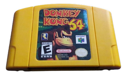 Juego Cassette Donkey Kong 64 Nintendo 64