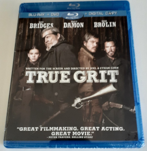 True Grit 2010 Jeff Bridges Blu-ray Nuevo Original