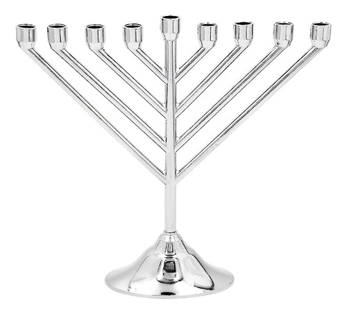 Hanukkah Menorah Rambam Diseño Para Januca Las Velas Se Vend