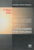 Comprar Direito Agrário Para Concursos - Benedito Ferreira Marques - 2ª Ed - Ab Editora, De Benedito Ferreira Marques., Vol. 1. Editorial Ab, Capa Mole, Edição 2ª Edição Revista E Atualizada Em Português