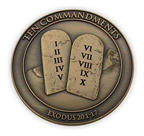 Moneda De Los Diez Mandamientos, Yo Soy El Señor Tu Dios, Éx