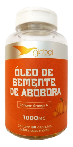 Oleo De Sementes De Abobora Cucurbita Prensado A Frio 80caps