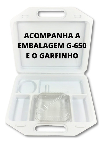 Maleta Kit Festa Escolar Lanche Refeição Lembrancinha 15 Uni